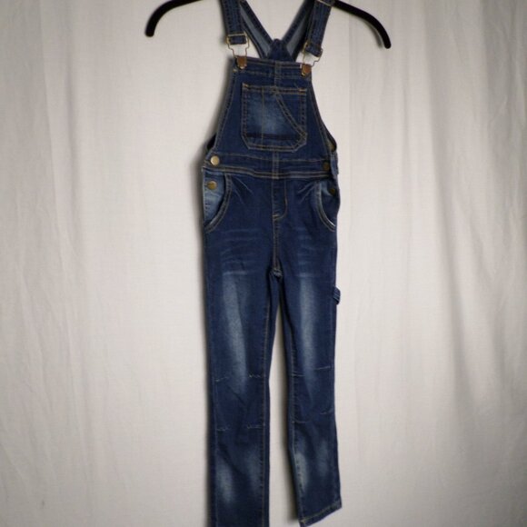 Kidscool Space Youth Overalls Denim Deep Blue Sz 5/6 yrs NWT - Picture 1 of 12
